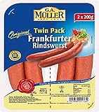 G.A. Müller Original Frankfurter Rindswurst, 2 x 200 g