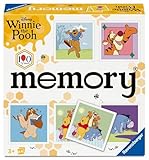 Ravensburger 25085 Memory® Winnie Puuh - Das weltbekannte Merkspiel für 2-8 Spieler ab 3 Jahren