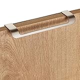 Sotech 5 xMöbelgriff LYS BA 160 mm Edelstahloptik matt für Schränke, Schubladen und Falttüren von JUNKER DESIGN