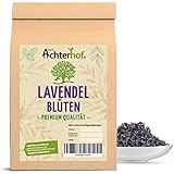 Lavendelblüten getrocknet 250g | original französischer Lavendel der Provence | Neue Ernte | Lavendel 100% natürlich - Lebensmittelqualität | vom Achterhof