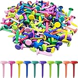 luckaide 200 Stück Musterbeutelklammern, Musterklammern Metall Rundkopfklammern Mini Scrapbooking Brads Für Schule Büro Papier Briefklammern Basteln Handwerk DIY(Bunt)