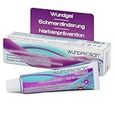 Wundprosan® Wundgel für empfindliche Haut – PATENTIERT [3 in 1 Alternative: Wundsalbe Brandsalbe Narbensalbe] 15g | geruchsneutrale Wund und Heilsalbe | Nasensalbe | Entzündungshemmende Salbe