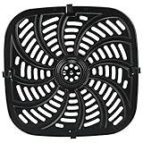 Phefop Fritteusen-Ersatztablett, Premium-Eisen-Antihaft-Grillpfanne, Crisper-Platte für 8qt-Fritteuse, Ideal Zum Grillen und Mehr