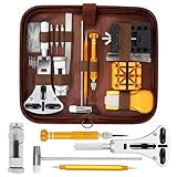 Uhrenwerkzeug, 149 teiliges Uhrmacherwerkzeug Set, Uhrenwerkzeugset Reparatur zur Batterie und Armband,Bandnadelentferner, Uhrenöffner,Stiftausdrücker, Schraubendreher und anderen Uhr Werkzeug Set