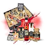 Präsentkorb für Feinschmecker gefüllt I Geschenkkorb für Männer und Frauen I Feinkost-Presentkorb glutenfrei und mediterran