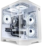 Vibox Gaming PC • AMD Ryzen 5 5500 4,2GHz • Nvidia RTX 3050 16GB • 16GB RAM • 1TB SSD • Windows 11 • WLAN • Weiß