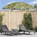 Gecheer Strandparasol mit Aluminiumstange Camouflage 300 cm, Gartenschirm Sonnenschirm Strandschirm für Terrasse Café4010670