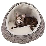TRIXIE 36357 Höhle Livia, ø 45 × 33 cm, Taupe/Creme
