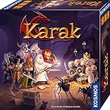 Kosmos 682286 Karak - Das Abenteuer beginnt, spannendes Kinderspiel ab 7 Jahre für 2-5 Personen, Fantasy Abenteuer Spiel, Brettspiel mit Würfeln, deutsche Anleitung