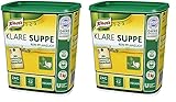 Knorr Klare Suppe Bouillon rein pflanzlich, 2er Pack (1 x 1 kg)