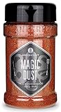 Ankerkraut Magic Dust, BBQ-Rub, Marinade für Fleisch, Gewürzmischung zum Grillen, 230g im Streuer