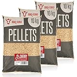 BBQ-Toro Grillpellets Kirsch aus 100% Kirschenholz | 30 kg | Kirschpellets für Grill, Smoker, Pellet-Pizzaofen und Heizungsanlagen | Grillpellets Smoker, Holzpellets Smoker, Pellets zum Heizen