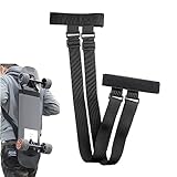YULIAO Skateboard Shoulder Carrier, Snowboard Rucksack, Adjustable Shoulder Strap, Skateboard Storage (Black), Bag for Snowboard Longboard, Longboard Bag for Travel Beginners, Ski Tragegurt