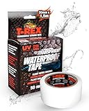 T-REX – Waterproof Transparentes Klebeband 50mm x 1,5m – Selbstklebendes Reparaturband für Pools, Outdoor, Risse & Lecke – Pool flicken Unterwasser – UV- & hitzeresistent – Flexibel & extrem stark