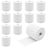 WYYFXY® 12 Stück Gipsbinden zum Basteln 5cm×2,7m Gipsabdruck Babybauch Gibsbindenden zum Basteln Gipsverband für Medizin und Modellbau