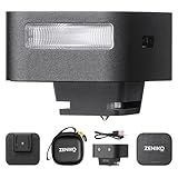 ZENIKO ZF08 Mini Kamera Blitz Speedlite 440 Full Power Blitze CCT 6500K + 200K Eingebauter Akku für Sony Canon Nikon Fuji Olympus Single-Contact Hotshoe Kameras