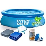 Pool Set mit Zubehör Gartenpool 305 x 76 cm Quick Up Pool INTEX 28120