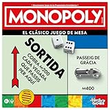 Monopoly-Brettspiel mit Ablageschale und großen Spielfiguren katalanische Version in spanischer Sprache