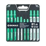 Denali Stichsägeblätter für Holz und Metall, T-Schaft, 14-teiliges Set