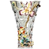 Glasvase Ornament Crystal Glass Wohnzimmer Eingangsdekoration Hauszubehör