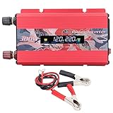 Wechselrichter 300W DC zu AC 220V Sinus -Wellen -Solarkonverter 2.0A USB -LCD -Display zum Laden (DC24V)