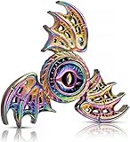 Dragon Wing Fidget Spinner Hand Spielzeug Kid Erwachsene, Regenbogen Metall Fidget Spielzeug Heavy Duty Fidget Ball Anti-Angst Stress Entlasten Spinner Geburtstagsgeschenk für Jungen Männer