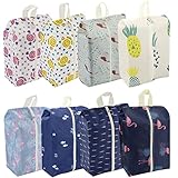 PIXHOTUL Schuhtaschen, Wasserfeste Staubdicht Schuhbeutel für Reise oder Zuhause-Aufbewahrung, Schuhsack Shoe-Bag mit Zugband für Männer & Frauen (8 Stück)