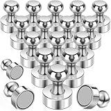 Starke Magnete, Neodym Magnete Extra Stark 18 Stück Mini Magnet für Kühlschrank, Magnettafel, Kegelmagnete, Stecktafel, Pinnwand Kleine Magnete für Whiteboard Büro Metall Kühlschrankmagnete