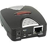 Longshine LCS-PS101-B Printserver 10/100 1x USB2.0 Retail Schwarz