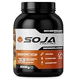 Soja Isolate GOLD - (100% vegan natural Soy Protein, lactosefrei, natuerliches Eiweiss Isolat), by BBGenics Sports Nutrition, 1000g Vanille