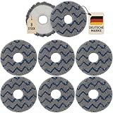 8er-Pack Waschbare Reinigungstücher für DEEBOT T30 PRO Omni / T30 Omni / T30S Combo Complete / T30S PRO – Wiederverwendbare Wischtücher für Saugroboter