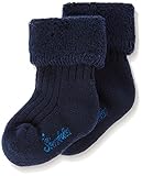 Sterntaler Baby - Jungen Socken Baby - Söckchen uni 8301450, Gr. 16, Blau (Marine 300)