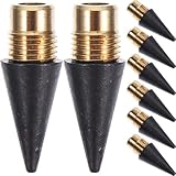 HOMSFOU 30 Stück Tintenlose Bleistiftspitzen für Everlasting Bleistifte Austauschbare Graphitspitzen Kompatibel zum Schreiben Zeichnen und Skizzieren