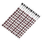 Schleifentrommel, Mini Schleibbänder für Nagelbohrmaschine Bohrer Schleiferbefestigung 132pcs Schleiftrommel Kit Schleifenbänder