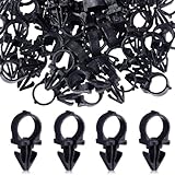 Fußball Tornetz Clips - 100 Stücke Ersatzklemmen für Fußballnetz - Sichere Halterungen für Spieltag Platzwart Garten Sportplatz Turnier