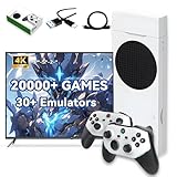 M88 Retro Konsole Spielkonsole 4K Game Stick 128G,22222+ Spiele,30+ Emulator,4-Player-Online-Kampf,1080P Arcade Videospiel Konsole mit Dual 3D Rocker,Plug and Play Spiel Stick Emulator Konsole für TV