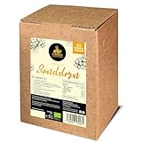 Klimmek Premium - 100% purer Bio Sanddornsaft - Direktsaft - 3 L Bag in Box mit Zapfhahn