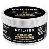 STILORD Lederfett Farblos Bienenwachs Balsam Hochwertige Lederpflege für Schutz Reinigung und Imprägnierung von Glattleder Premium Leder Wachs