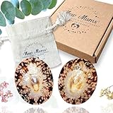 Stillmuscheln, Perlmutt, 100 % natürlich, hergestellt in Frankreich (L) – Schutz für die Brustwarzen – verhindert und lindert Spalten und Schmerzen im Zusammenhang mit dem Stillen – waschbar –