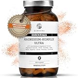 QIDOSHA® Magnesium Komplex hochdosiert, 300 Kapseln im Apothekerglas, 9 Magnesium-Formen mit sich ergänzenden Wirkschwerpunkten als Magnesium-Vollspektrum, 300mg elementares Magnesium/Tagesportion
