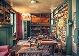 Ravensburger Puzzle - 12000180 Singer Library - Lost Places 1000 Teile
