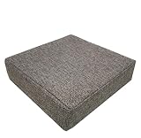 Schwar Textilien ® | Orthopädische Sitzerhöhung | Grobgewebt | 40x40x10 cm | Braun