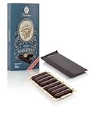 Marzipansticks, feines handgemachtes Marzipan in Zartbitterschokolade, 140 g
