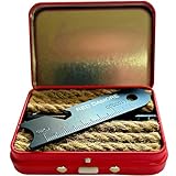 RED DAMORE - TINDERBOX EXPLORER - Feuerstarter-Set, Ferrostange, Feuerstahl, Feuerstahl, Pfadfinder, Camping, EDC, Bushcraft