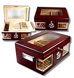 Wood Wonderful Kristallglas Humidor V-1320