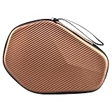 BTGHPI Sechseckige Pingpong-Paddeltasche, Aufbewahrungstasche mit Reißverschluss, Handtasche, Tischtenniszubehör
