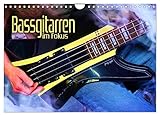 Bassgitarren im Fokus (Wandkalender 2023 DIN A4 quer), Calvendo Monatskalender
