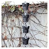 Regenkette Regenketten for Downspouts Dekorative eiserne Rinnenkette 8,5ft Kupfer-Regenkette for externe funktionelle und dekorative Ersatz for Rinth-Downspouts (Color : Z 2.6M)