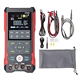 Mavaol 3-in-1-Mini-Oszilloskop-Multimeter-Generator, 80 MHz, 200 Msps, Zweikanal-LCD-Bildschirm für Ingenieure, Heimwerker, Tests, tragbar, batteriebetrieben