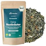 BIO Nestkräuter - Frauentee mit Schafgarbe, Frauenmantel, Goldrute und weiteren leckeren Frauenkräutern nach traditioneller Rezeptur